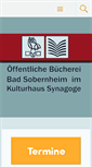 Mobile Screenshot of buecherei.bad-sobernheim.de